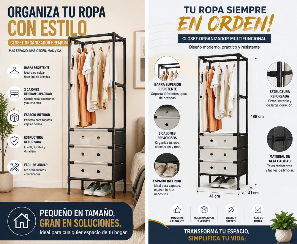 zapatero Premium con exibidor