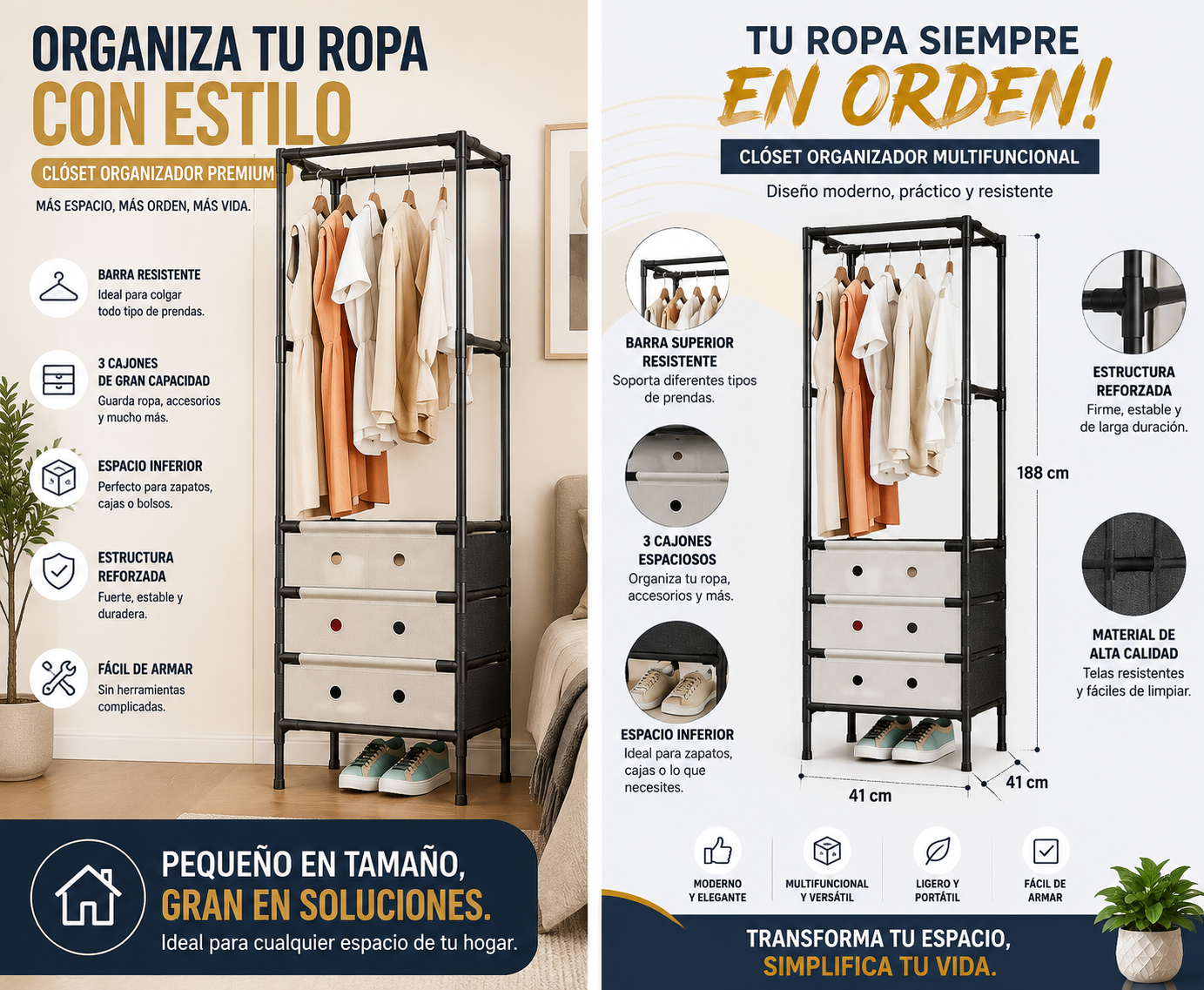 zapatero Premium con exibidor
